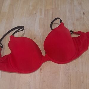 Red Women's T-shirt Bra